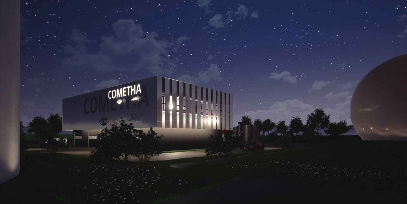 Cométha to recover organic waste from our wastewater