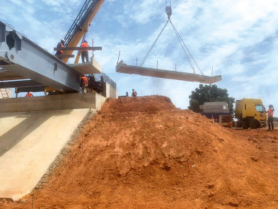 Bridges for safe river crossings in Ivory Coast